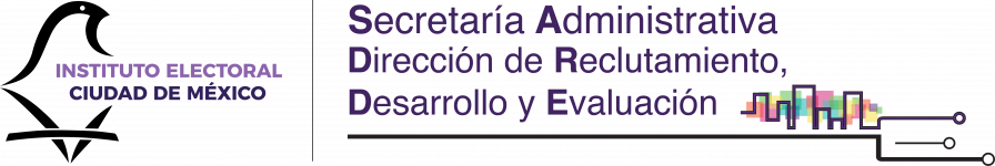 Secretaria Administrativa-Dirección de Reclutamiento, Desarrollo y Evaluación