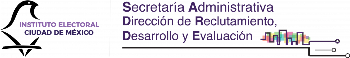 Secretaria Administrativa-Dirección de Reclutamiento, Desarrollo y Evaluación